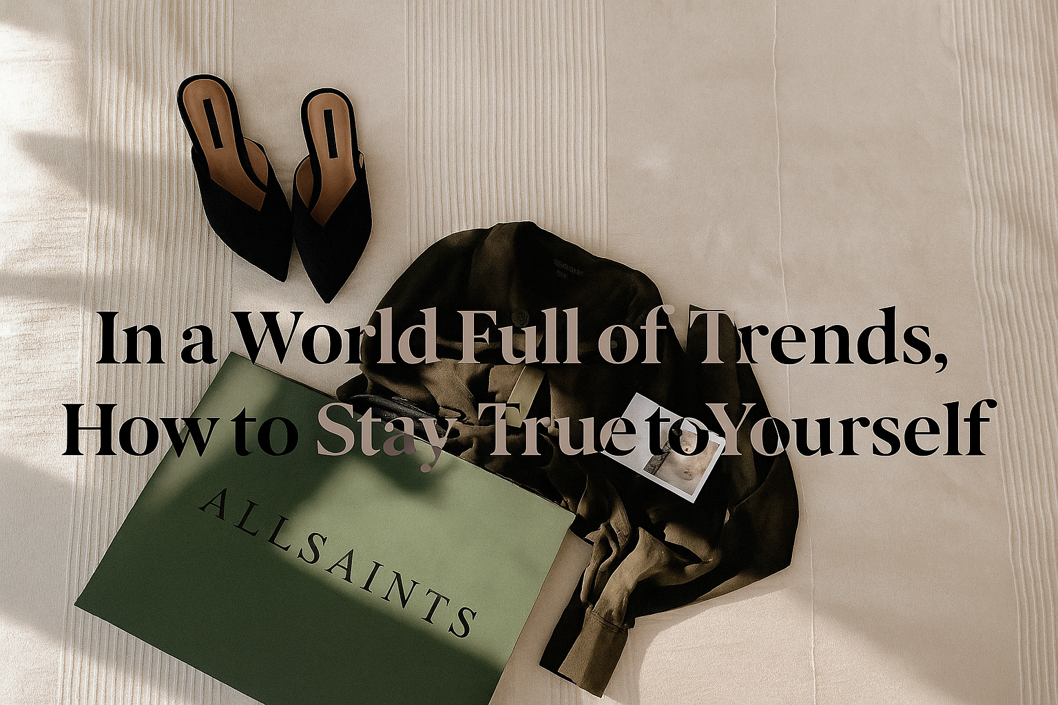In a World Full of Trends, How Do You Stay True to Yourself?