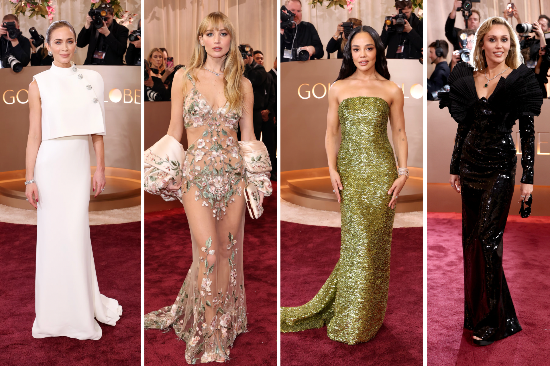 Our Top 10 Favorite Dresses from the 2026 Golden Globes